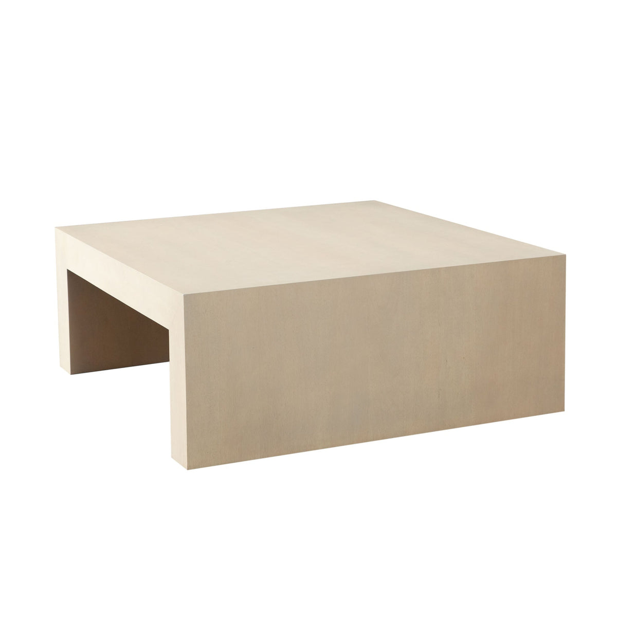 Sonoma Square Wood Coffee Table – detail – Lusso Furniture Miami