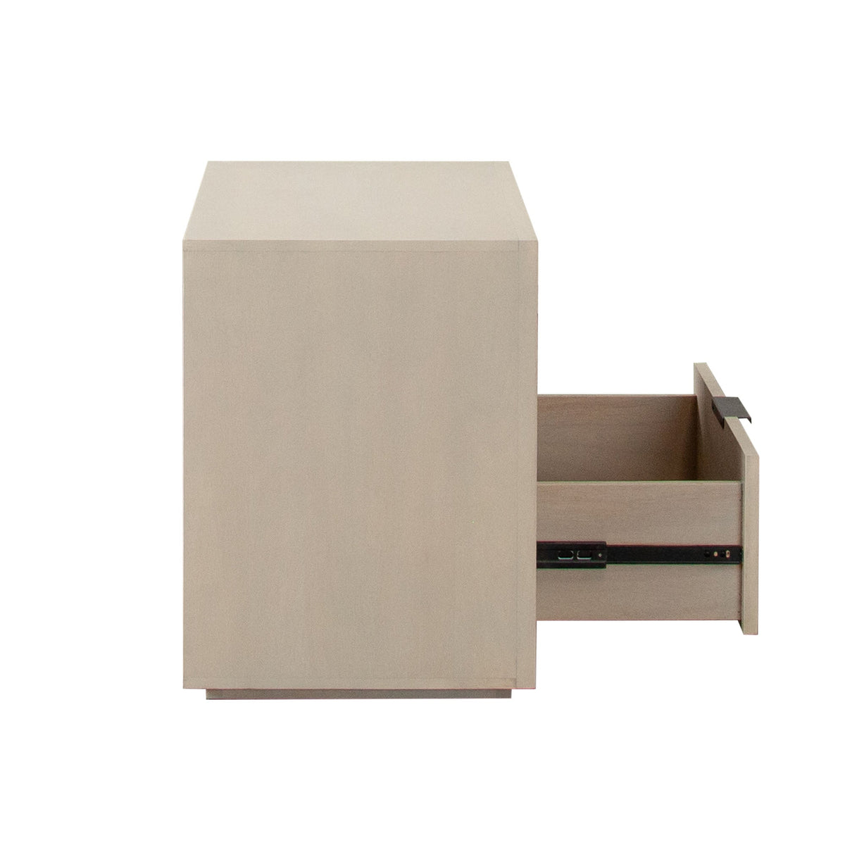 Sonoma Mango Wood Nightstand – room setting – Lusso Furniture Miami