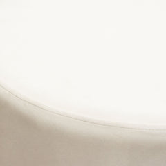 Sorbet Round Velvet Ottoman – view 14 – Lusso Furniture Miami