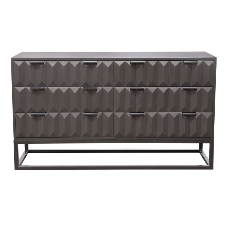 Spectrum Carved Mango Wood Dresser-zoom-