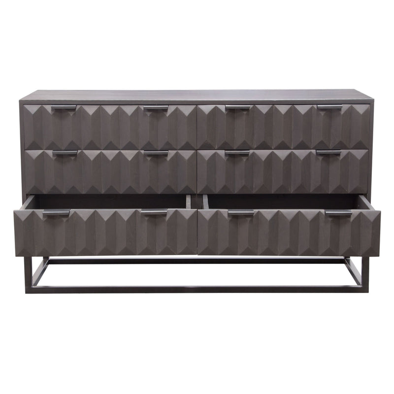 Spectrum Carved Mango Wood Dresser-zoom-