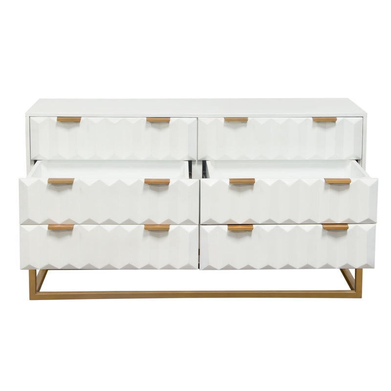Spectrum Carved Mango Wood Dresser-zoom-