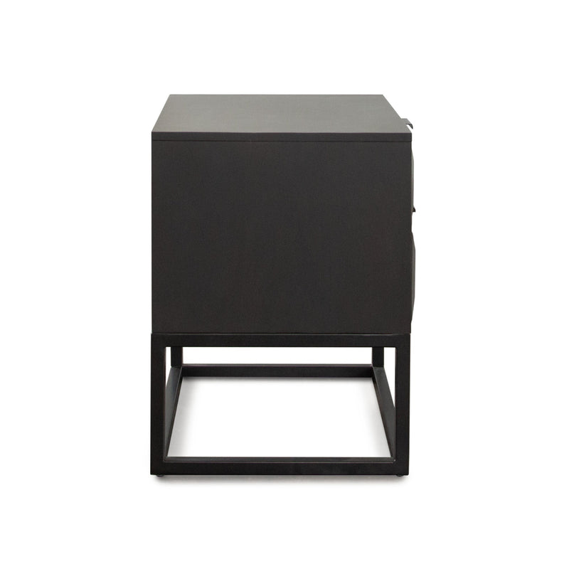 Spectrum Two Drawer Mango Wood End Table-zoom-