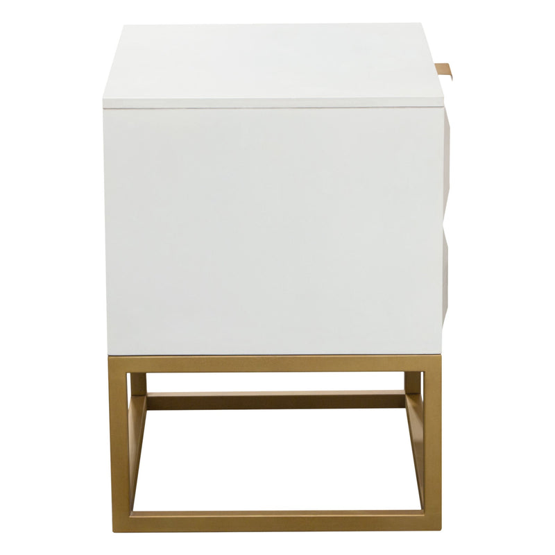 Spectrum Two Drawer Mango Wood End Table-zoom-