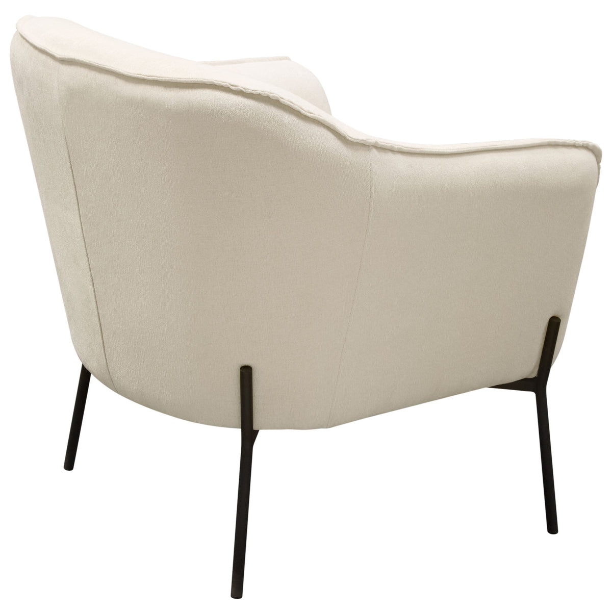 Status Metal Leg Accent Chair – view 20 – Lusso Furniture Miami