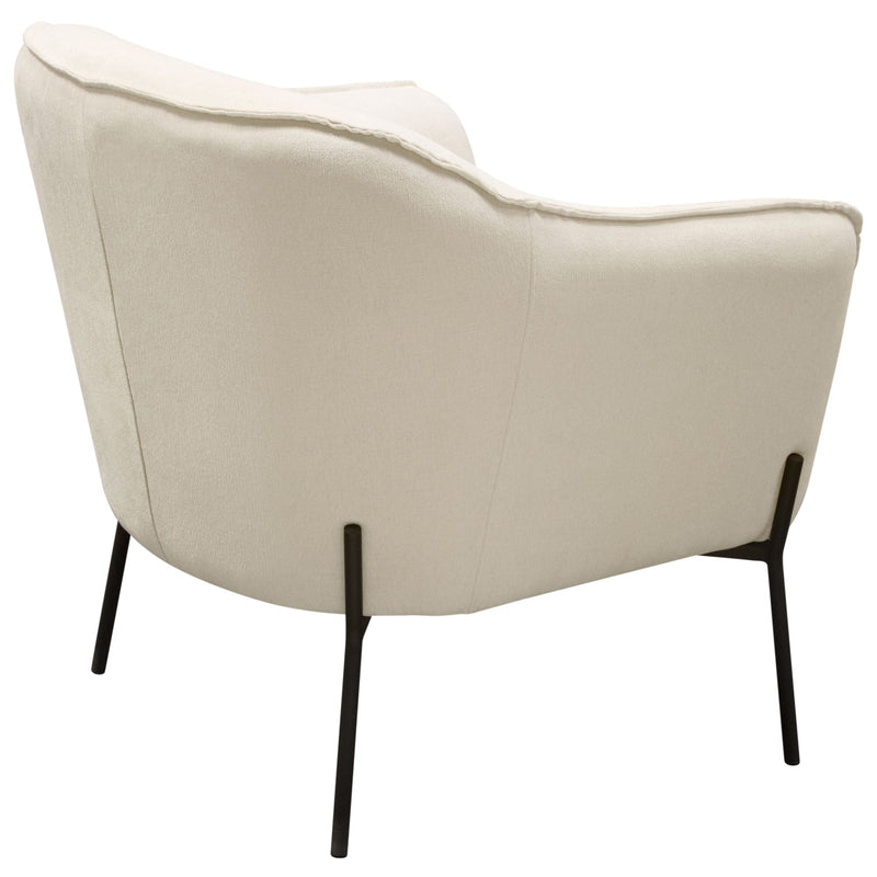 Status Metal Leg Accent Chair-zoom-