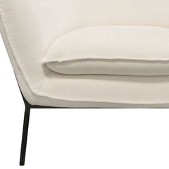 Status Metal Leg Accent Chair – view 22 – Lusso Furniture Miami