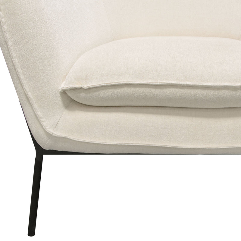 Status Metal Leg Accent Chair-zoom-