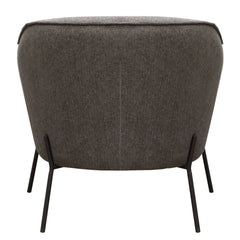 Status Metal Leg Accent Chair – room setting – Lusso Furniture Miami