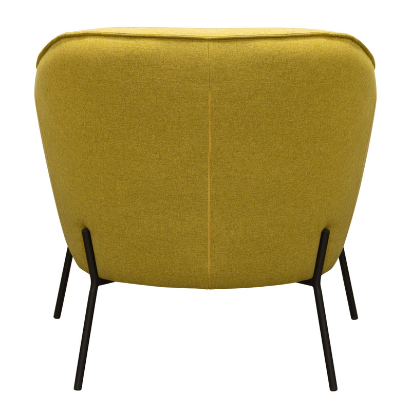 Status Metal Leg Accent Chair-zoom-