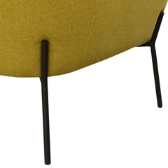 Status Metal Leg Accent Chair – view 14 – Lusso Furniture Miami