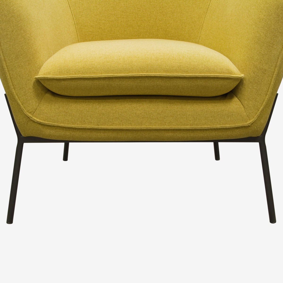 Status Metal Leg Accent Chair – view 15 – Lusso Furniture Miami