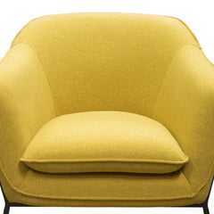 Status Metal Leg Accent Chair – view 16 – Lusso Furniture Miami
