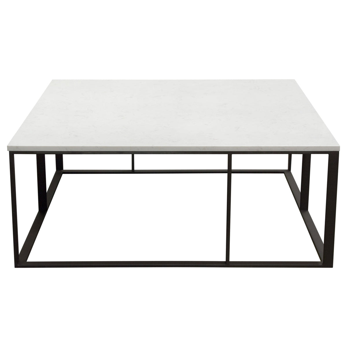 Surface Engineered Marble Coffee Table – angle view – Lusso Furniture Miami