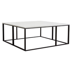 Surface Engineered Marble Coffee Table – detail – Lusso Furniture Miami