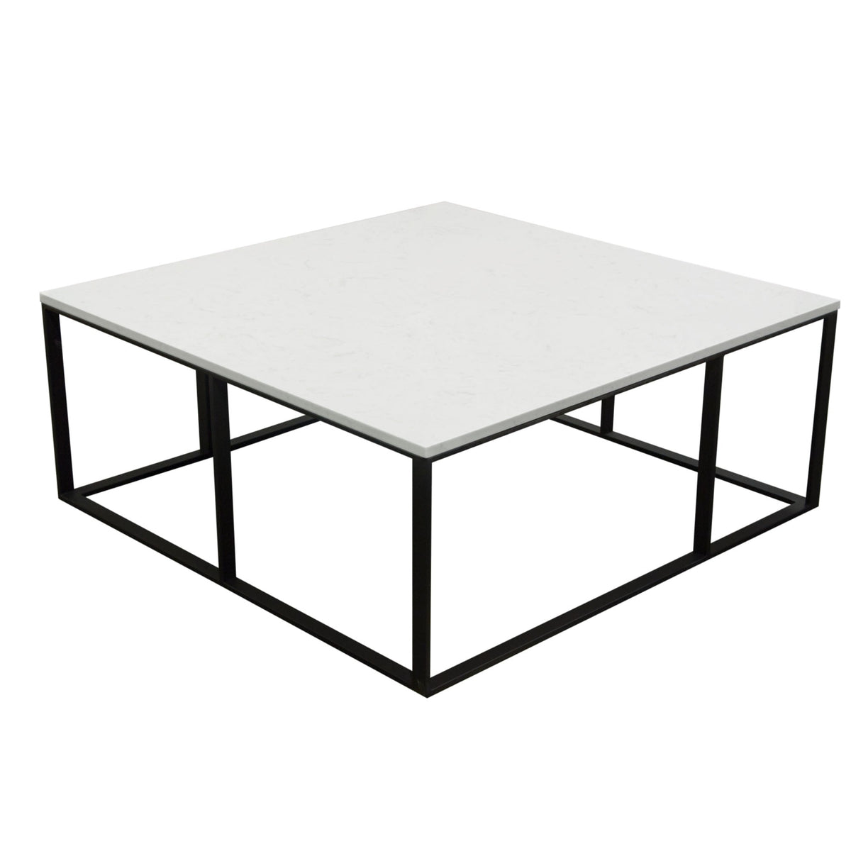 Surface Engineered Marble Coffee Table – back view – Lusso Furniture Miami
