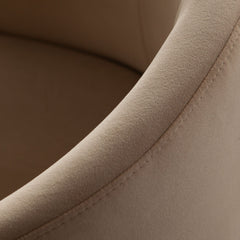 Tess Barrel Back Dining Chair – back view – Lusso Furniture Miami