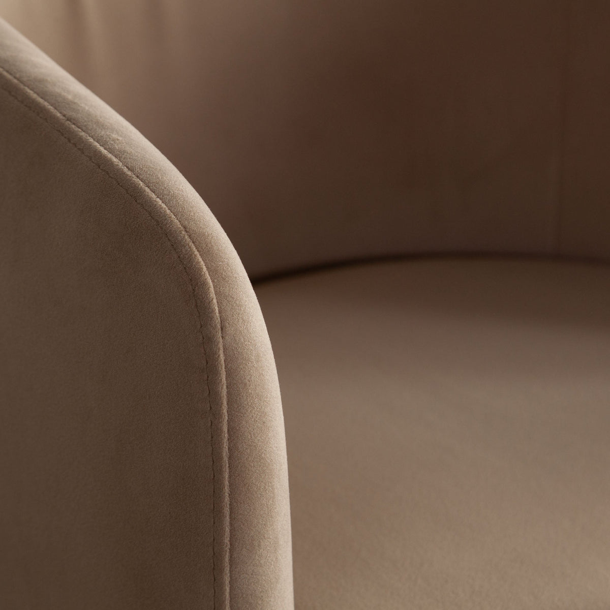 Tess Barrel Back Dining Chair – top view – Lusso Furniture Miami
