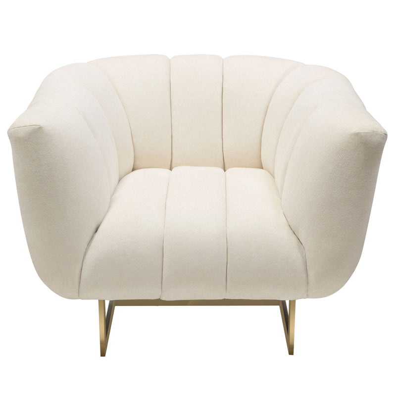 Venus Channel Tufted Accent Chair-zoom-