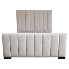 Venus Channel Tufted Velvet Bed – view 19 – Lusso Furniture Miami