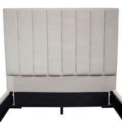 Venus Channel Tufted Velvet Bed – view 23 – Lusso Furniture Miami
