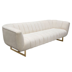 Venus Channel Tufted Sofa – back view – Lusso Furniture Miami