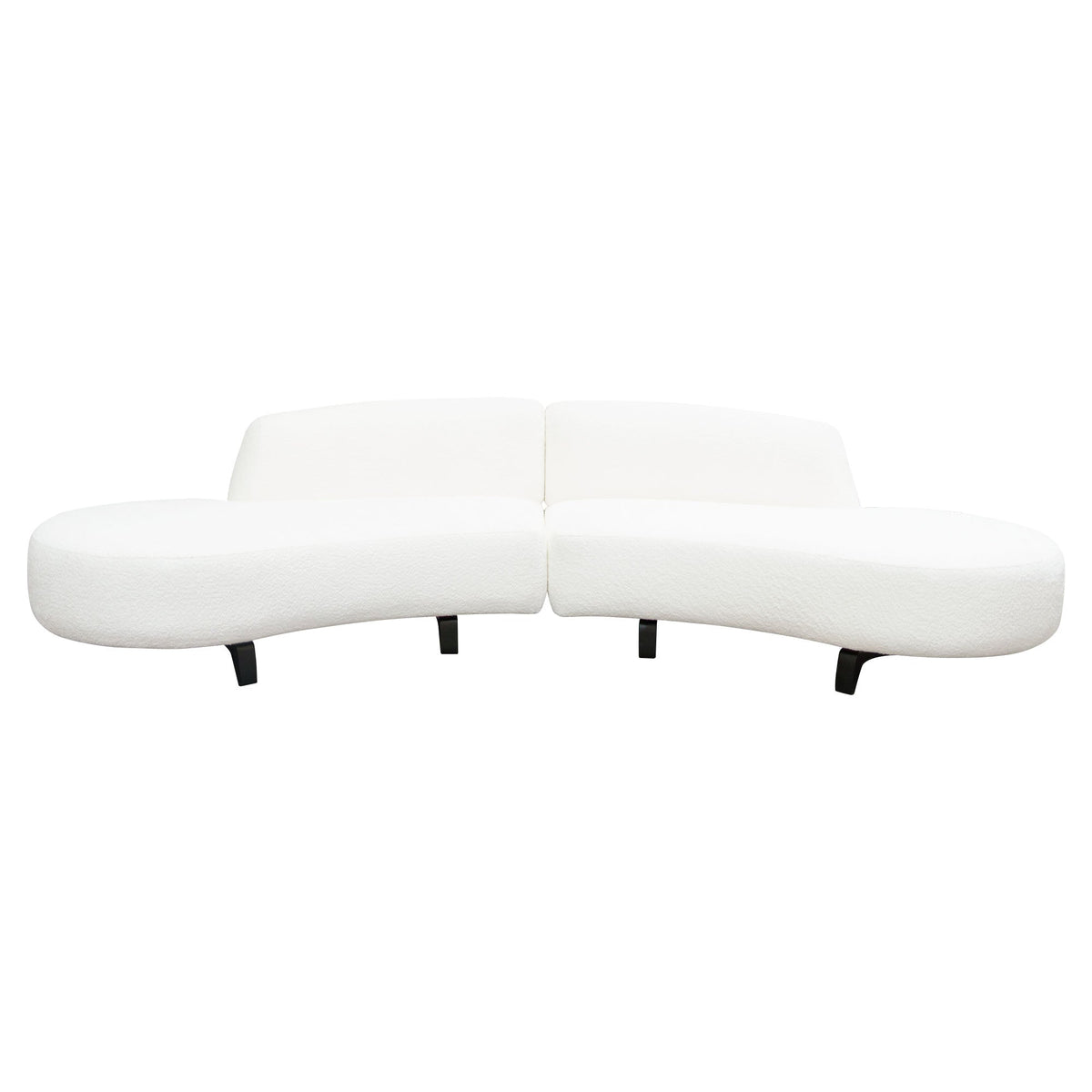 Vesper Curved Modular Sofa – view 34 – Lusso Furniture Miami