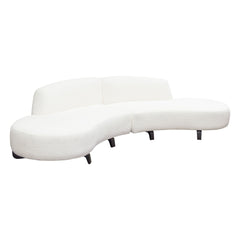 Vesper Curved Modular Sofa – view 35 – Lusso Furniture Miami