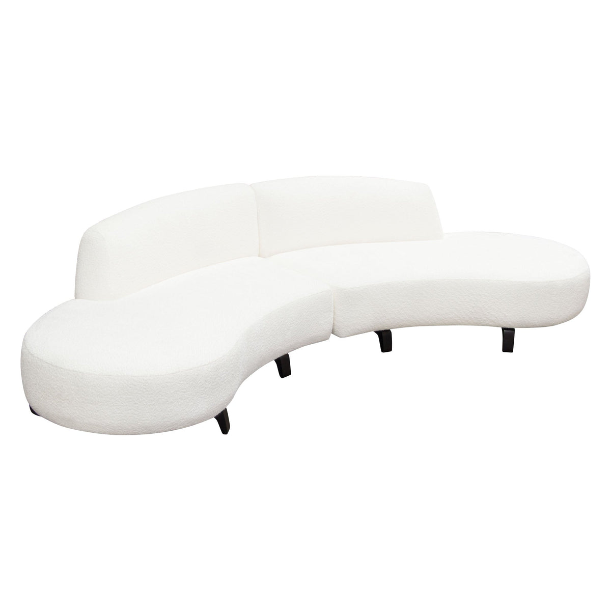Vesper Curved Modular Sofa – view 36 – Lusso Furniture Miami