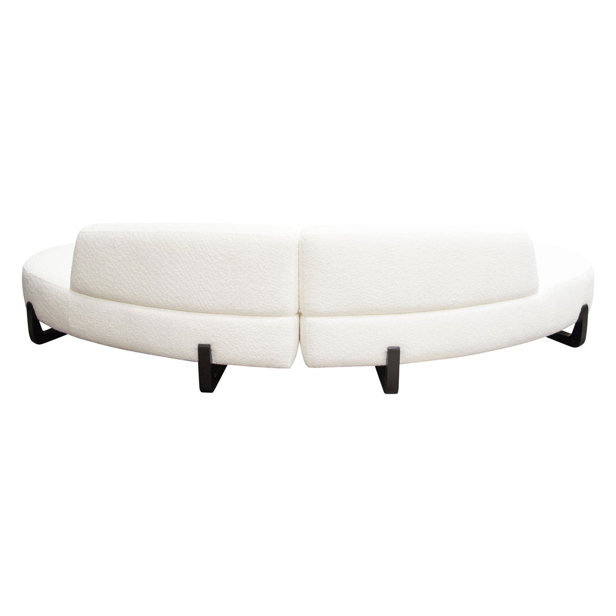 Vesper Curved Modular Sofa – view 38 – Lusso Furniture Miami