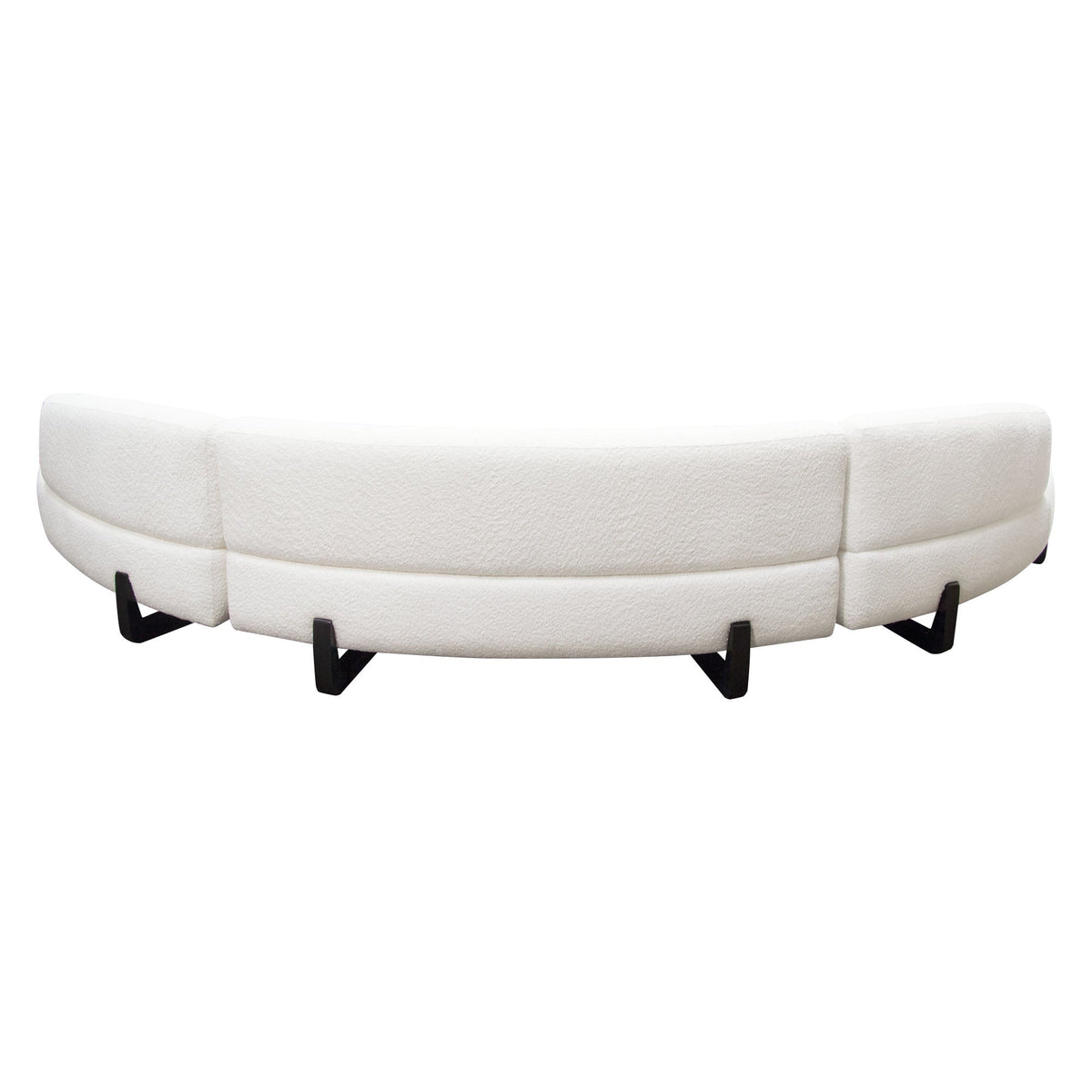 Vesper Curved Modular Sofa – view 54 – Lusso Furniture Miami