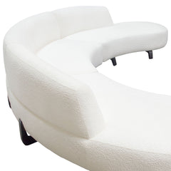 Vesper Curved Modular Sofa – view 56 – Lusso Furniture Miami