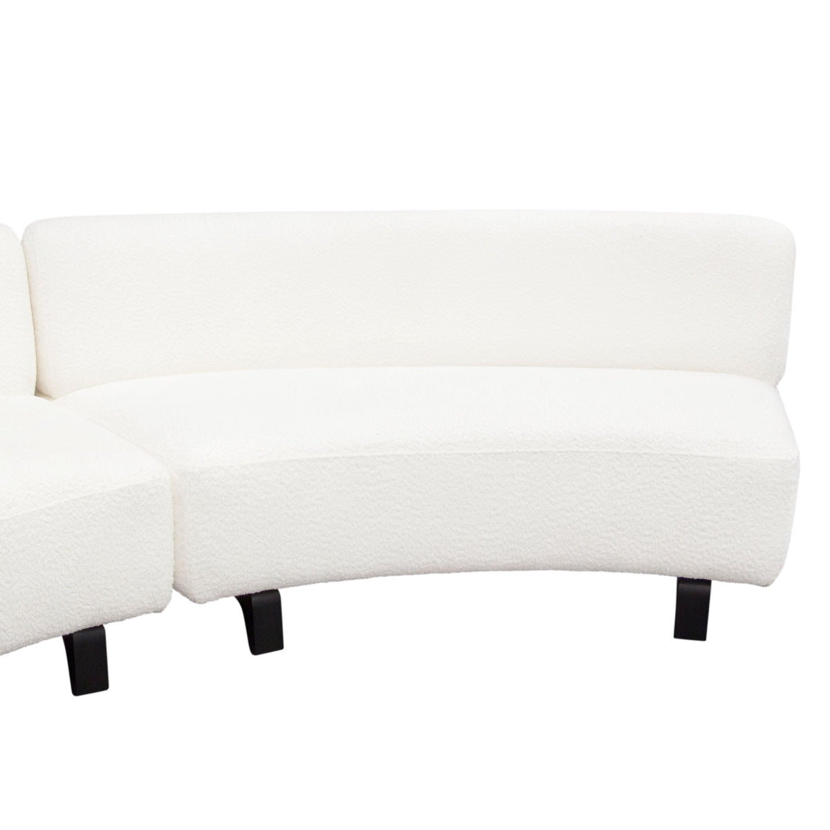 Vesper Curved Modular Sofa – view 46 – Lusso Furniture Miami