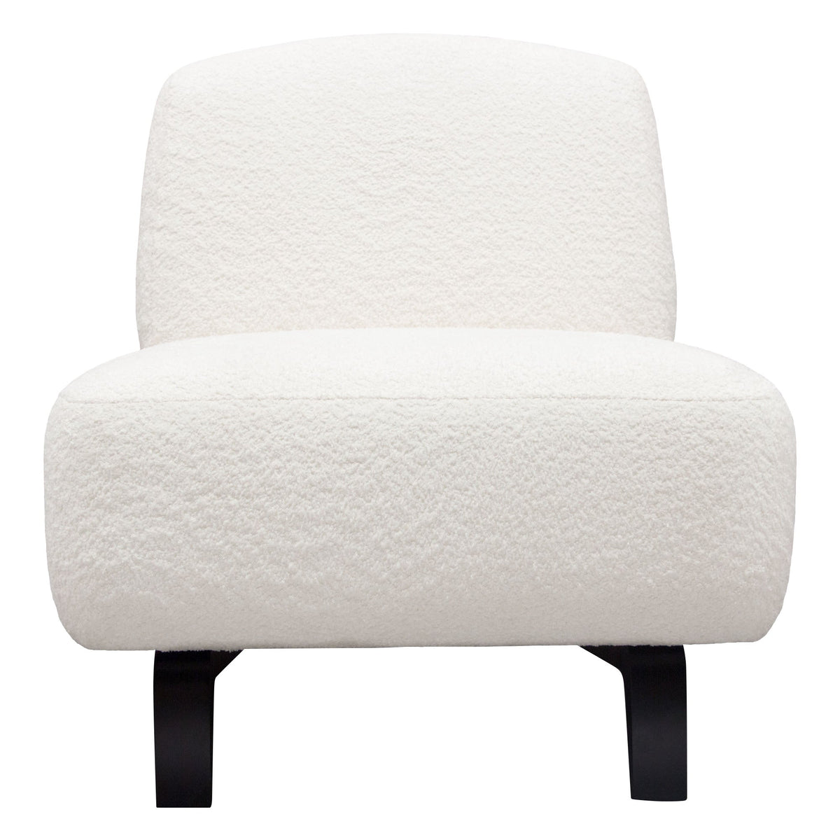 Vesper Curved Modular Sofa – angle view – Lusso Furniture Miami