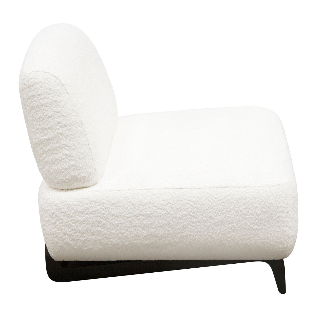 Vesper Curved Modular Sofa – back view – Lusso Furniture Miami