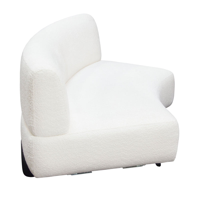Vesper Curved Armless Sofa-zoom-