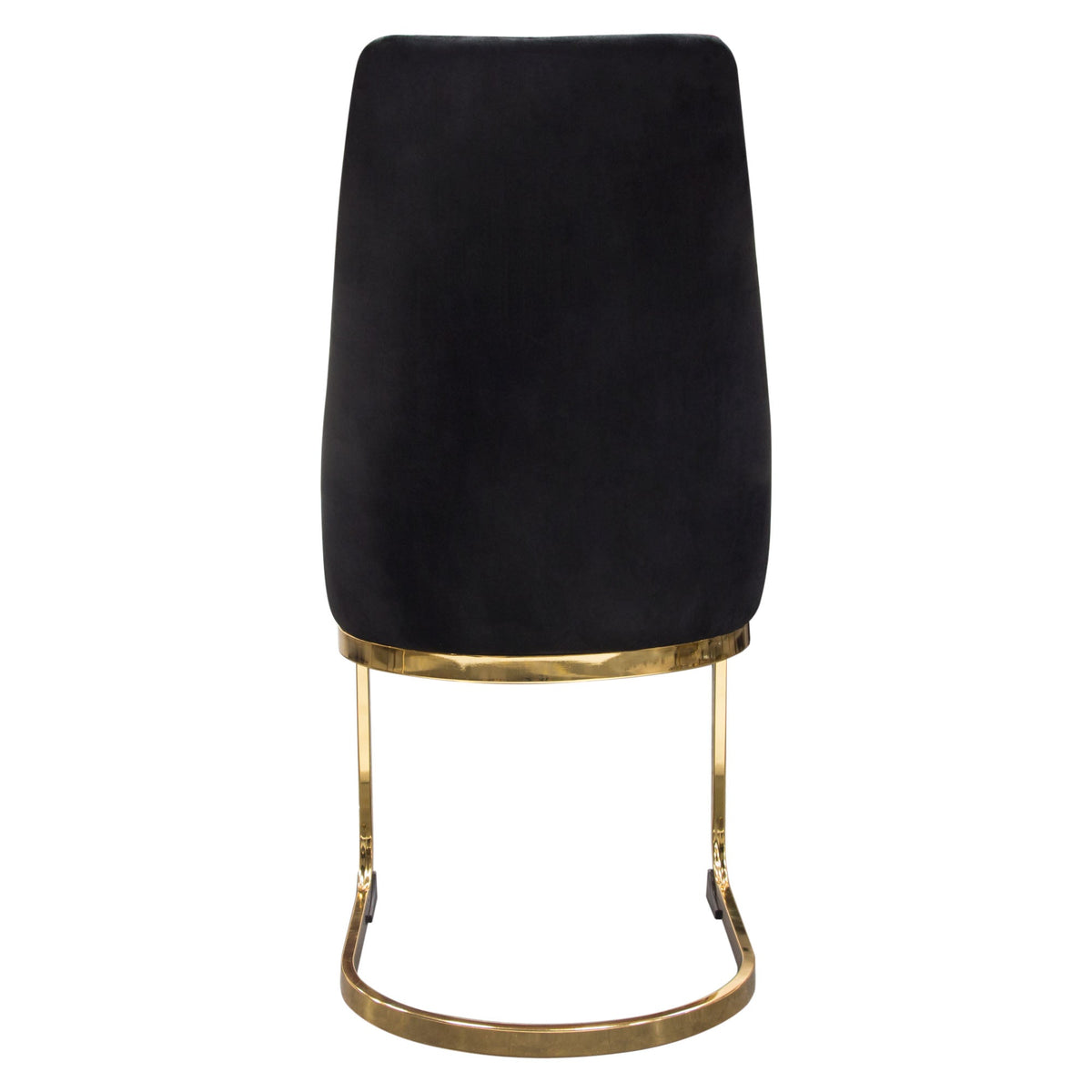 Vogue Tufted Velvet Dining Chair Set – close-up – Lusso Furniture Miami