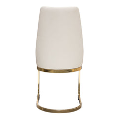 Vogue Tufted Velvet Dining Chair Set – view 16 – Lusso Furniture Miami