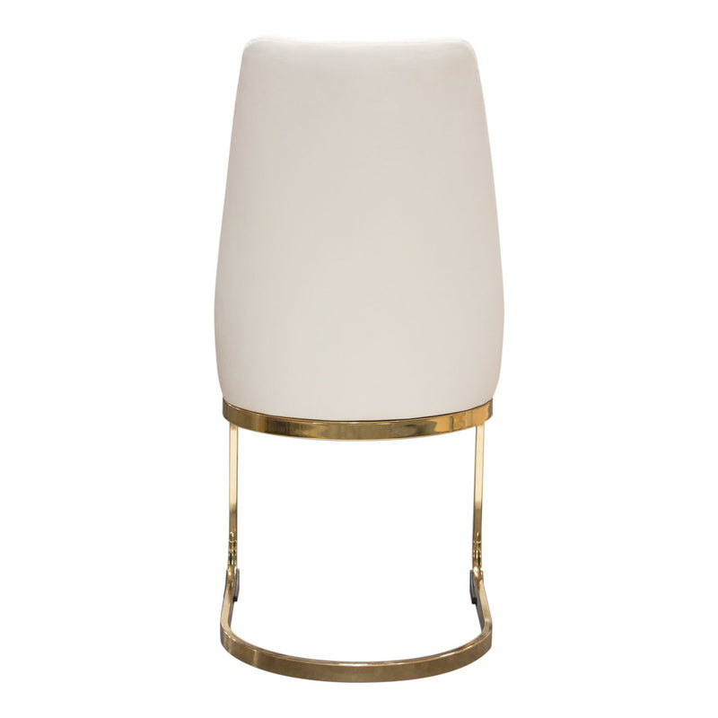 Vogue Tufted Velvet Dining Chair Set-zoom-