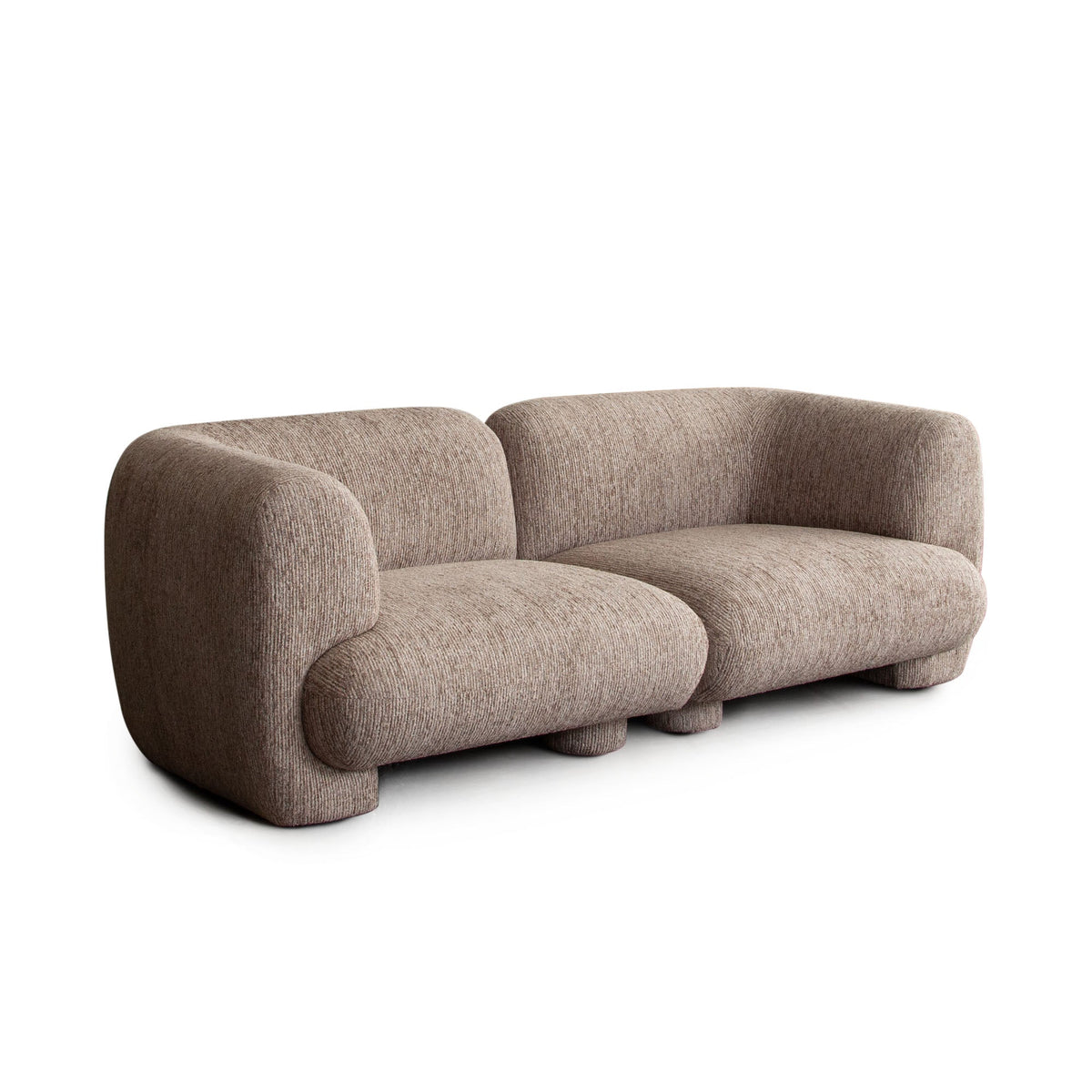 Wren Vintage Style Modular Sofa – back view – Lusso Furniture Miami