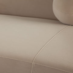 Zelda Curved Velvet Modular Sofa – view 32 – Lusso Furniture Miami