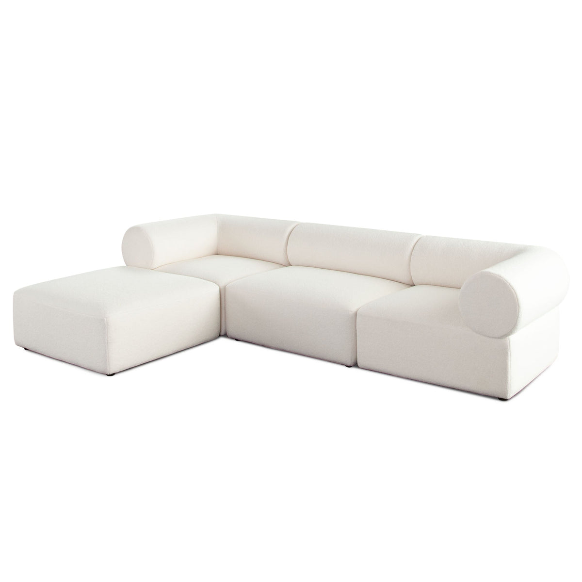 Zia Sherpa Modular Sofa – view 31 – Lusso Furniture Miami