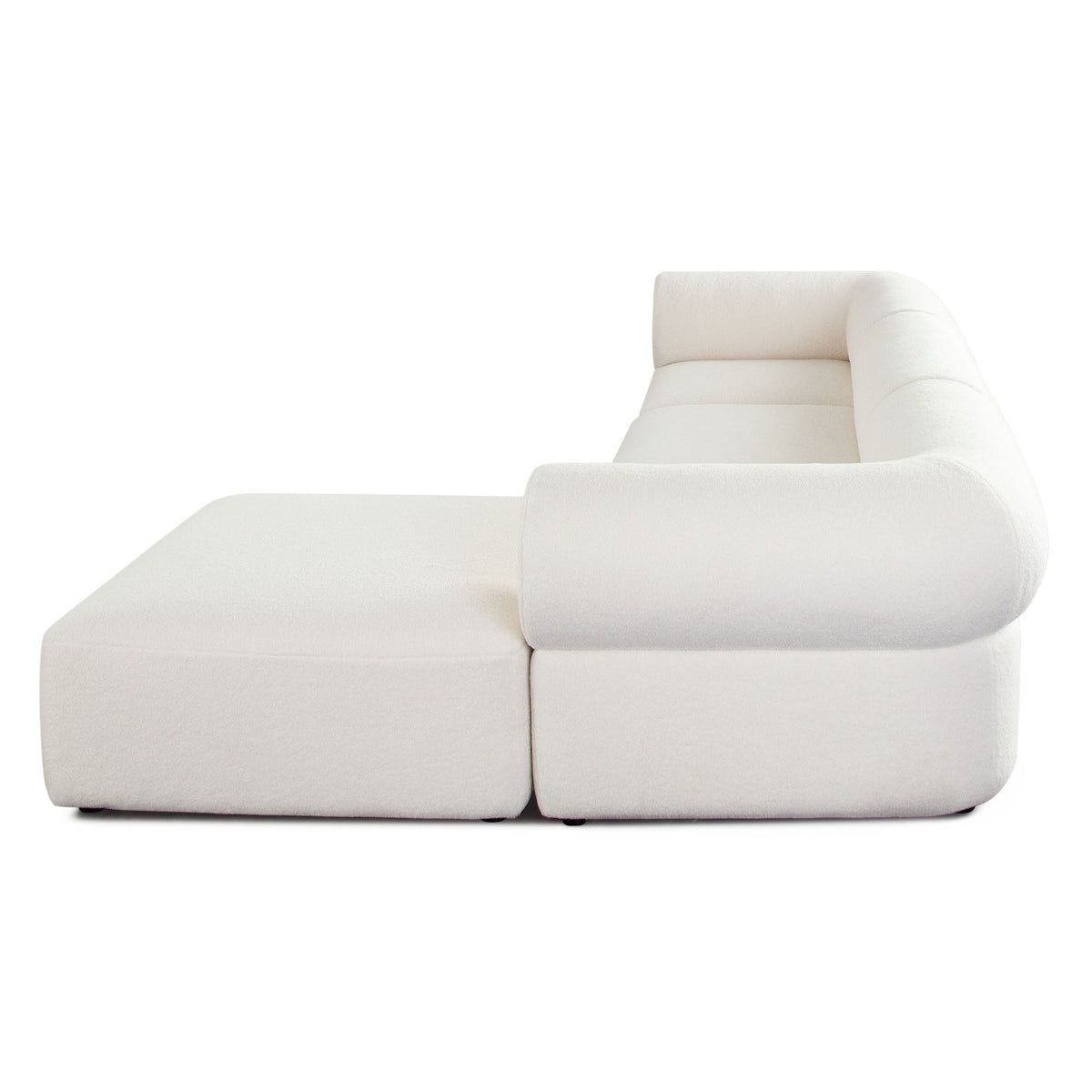 Zia Sherpa Modular Sofa – view 33 – Lusso Furniture Miami