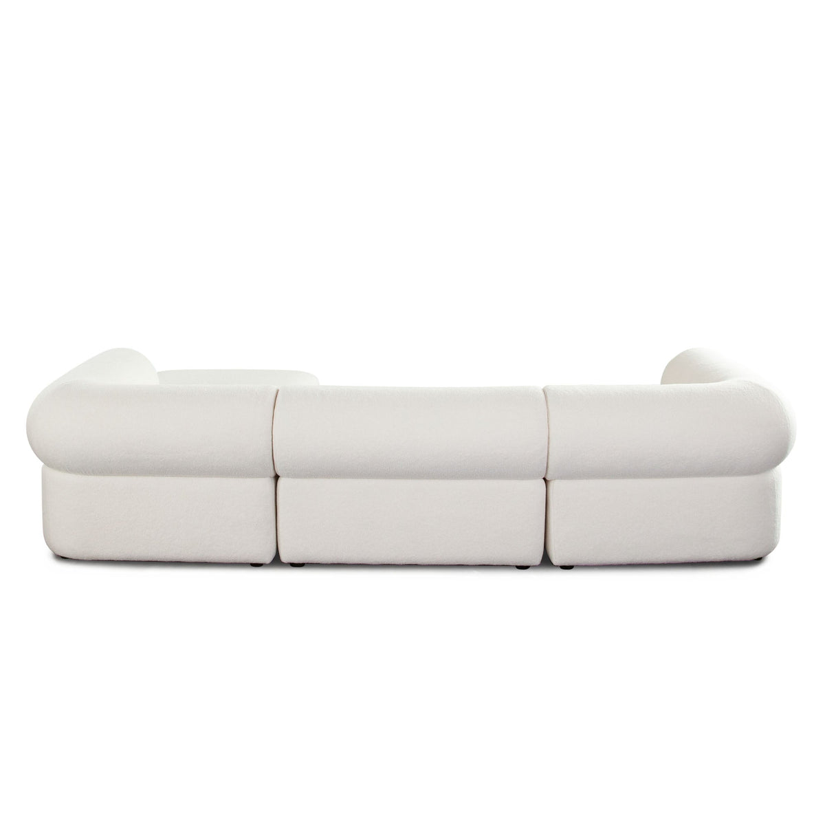Zia Sherpa Modular Sofa – view 35 – Lusso Furniture Miami