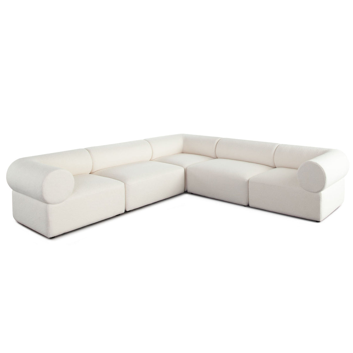 Zia Sherpa Modular Sofa – view 37 – Lusso Furniture Miami