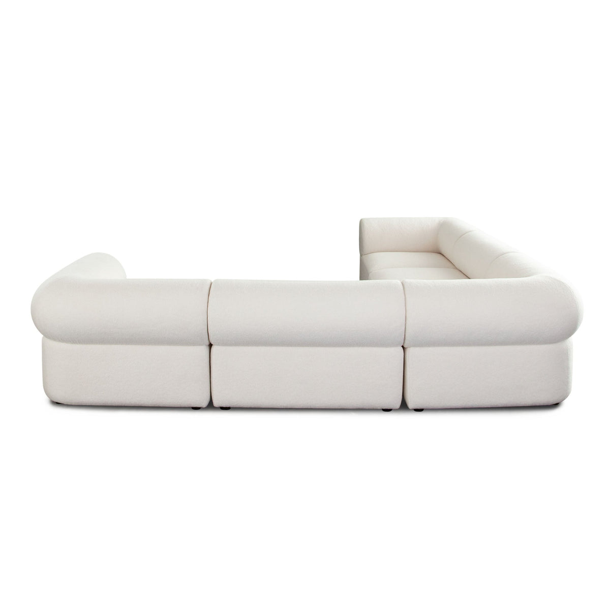 Zia Sherpa Modular Sofa – view 38 – Lusso Furniture Miami