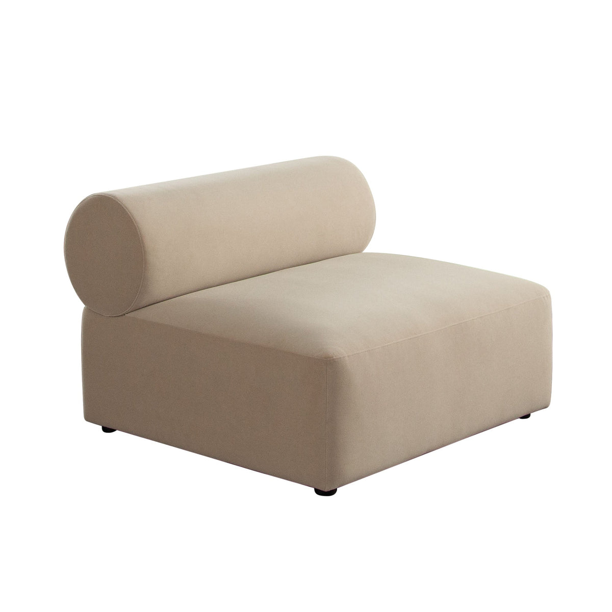 Zia Sherpa Modular Sofa – view 45 – Lusso Furniture Miami