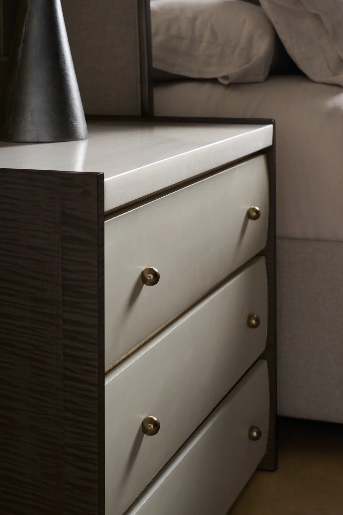 Caracole Avignon Nightstand – view 12 – Lusso Furniture Miami