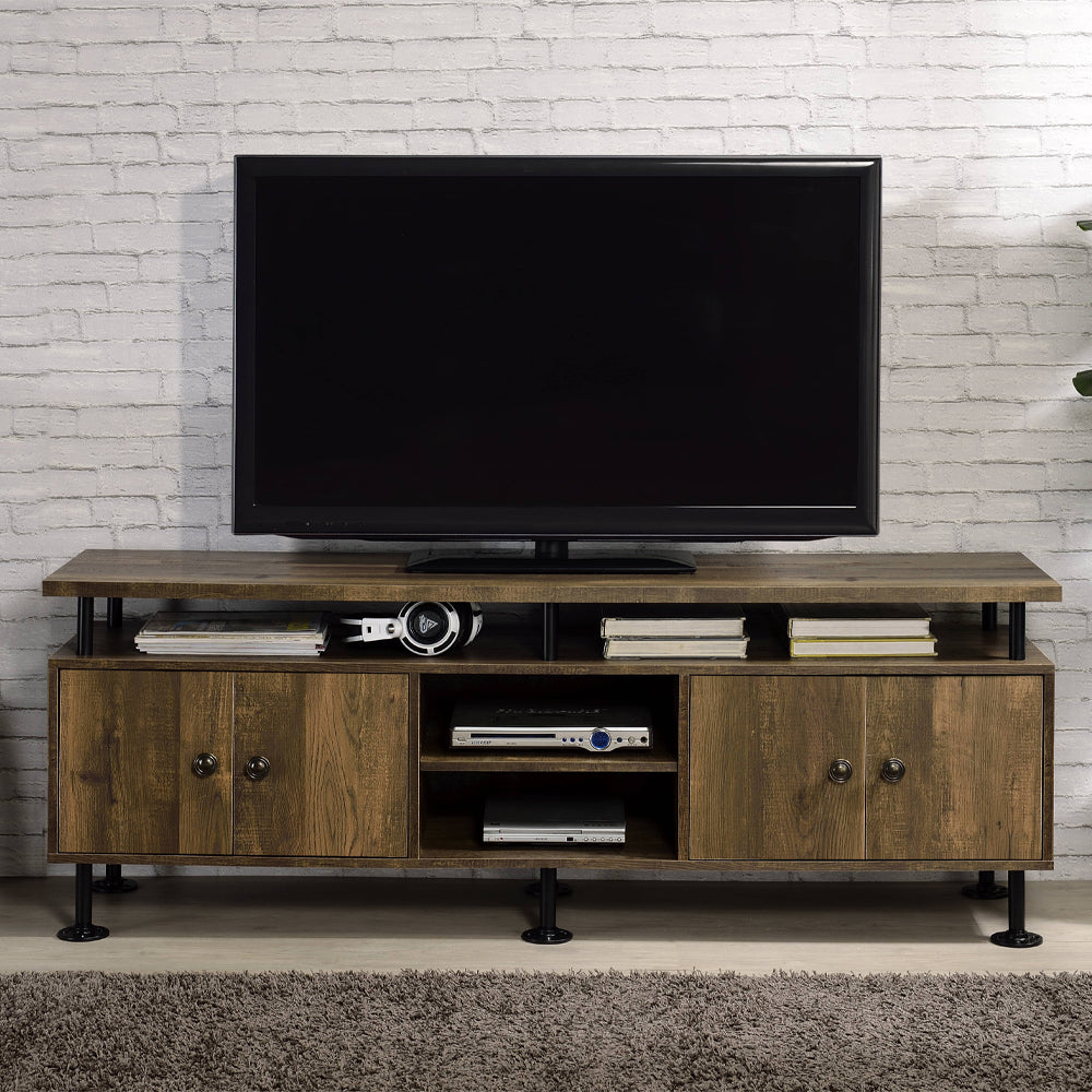 ACME Ensata II TV Stand – front view – Lusso Furniture Miami
