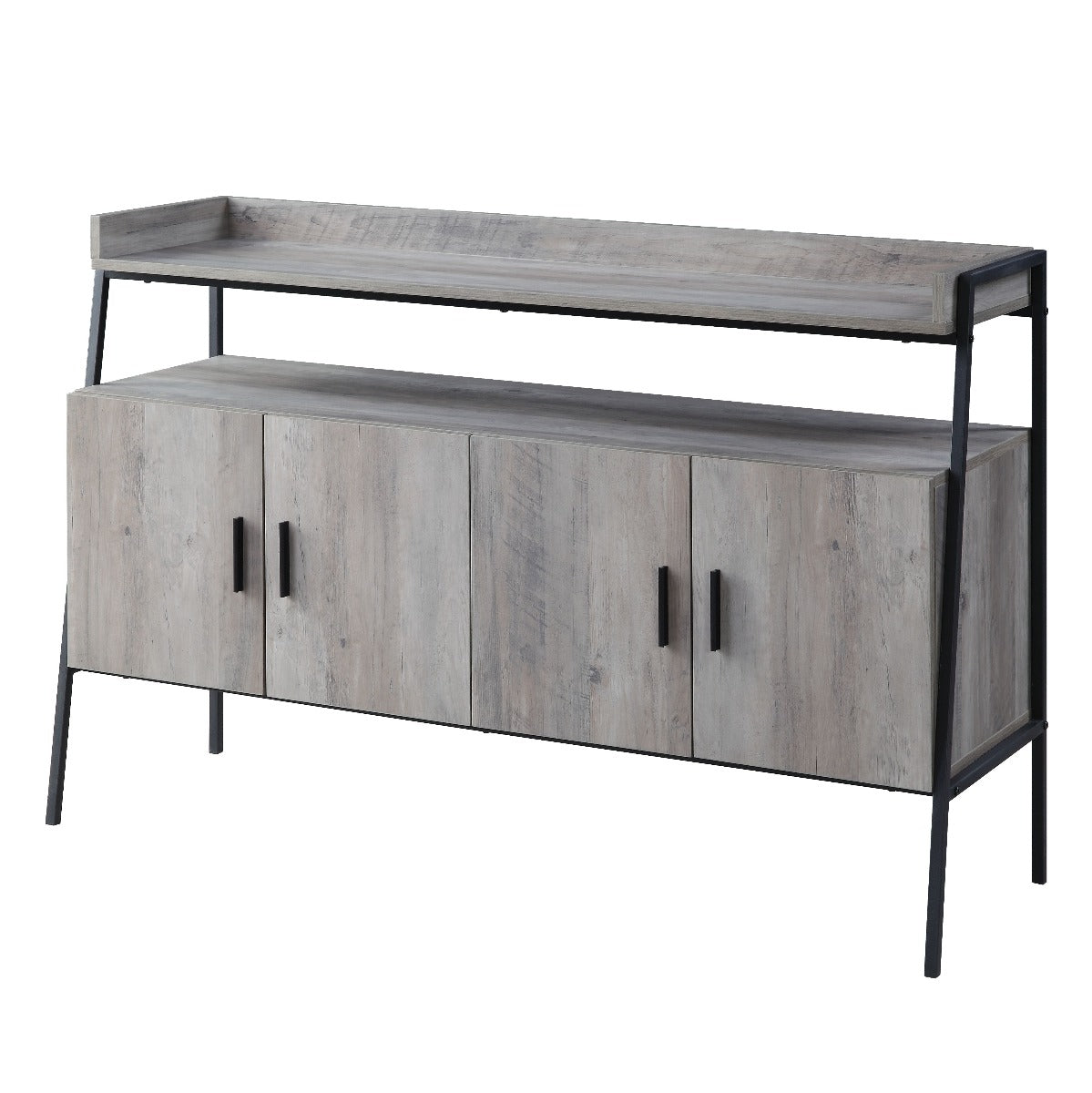 ACME Samiya TV Stand – angle view – Lusso Furniture Miami